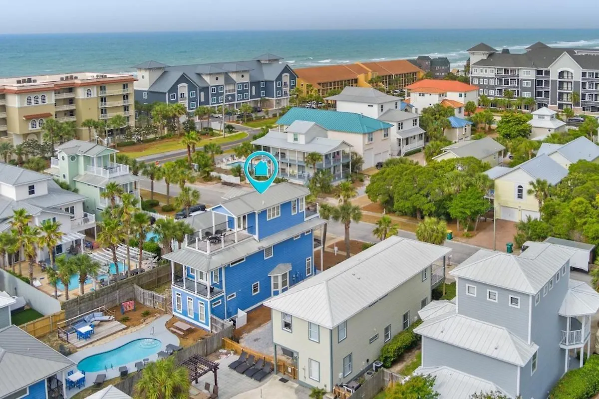 Blu Flamingo Free Golf Cart Priv Pool Steps2Beach Destin