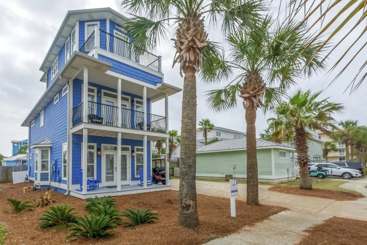 Blu Flamingo Free Golf Cart Priv Pool Steps2Beach Destin Holiday home