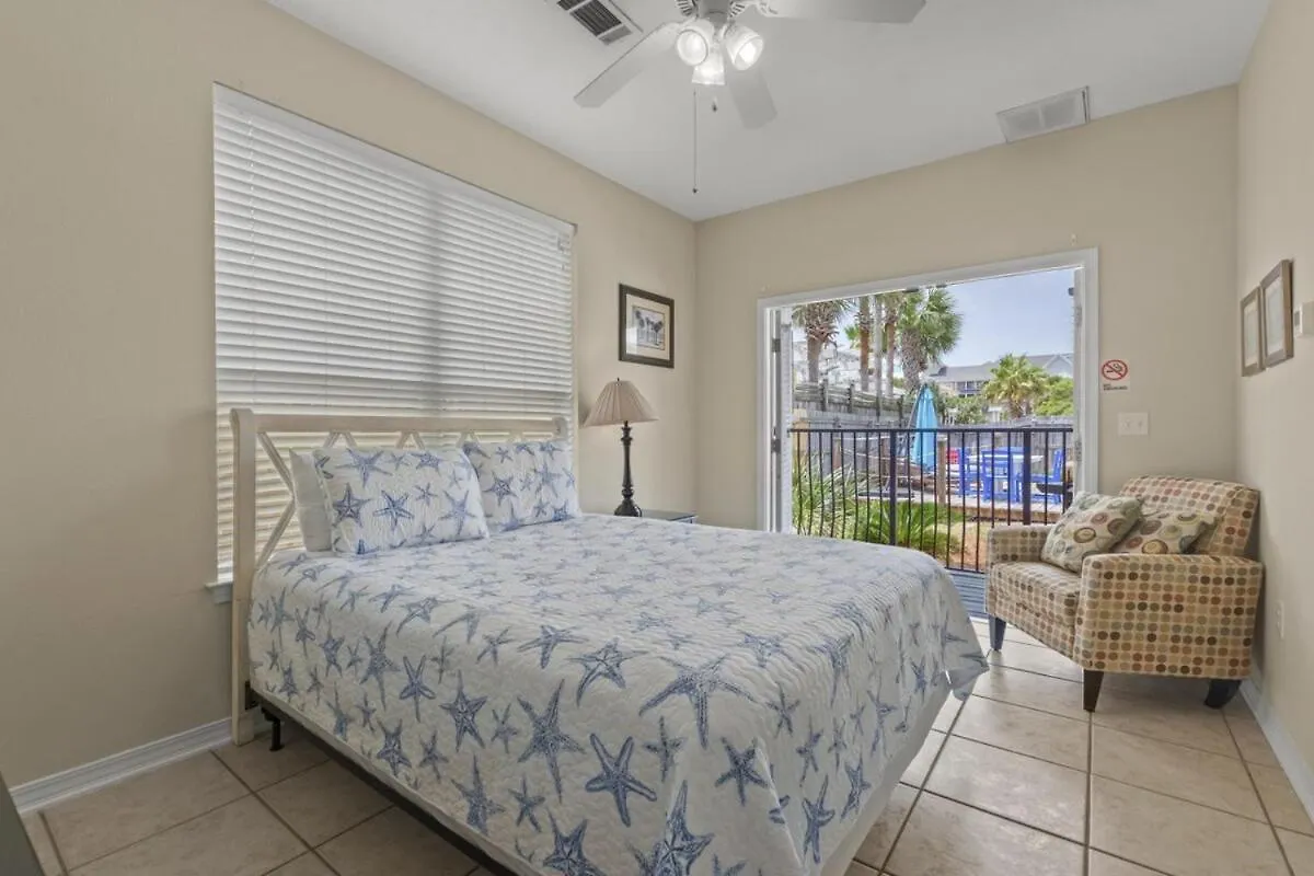 Blu Flamingo Free Golf Cart Priv Pool Steps2Beach Destin Holiday home