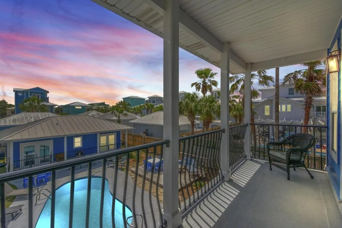 Blu Flamingo Free Golf Cart Priv Pool Steps2Beach Destin Holiday home