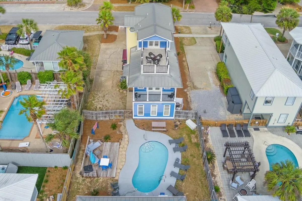 Blu Flamingo Free Golf Cart Priv Pool Steps2Beach Destin Holiday home