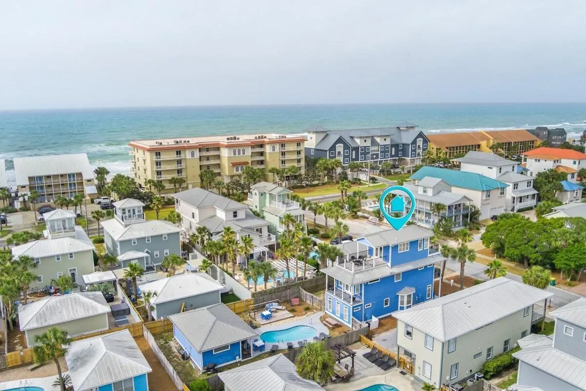 Blu Flamingo Free Golf Cart Priv Pool Steps2Beach Destin Holiday home